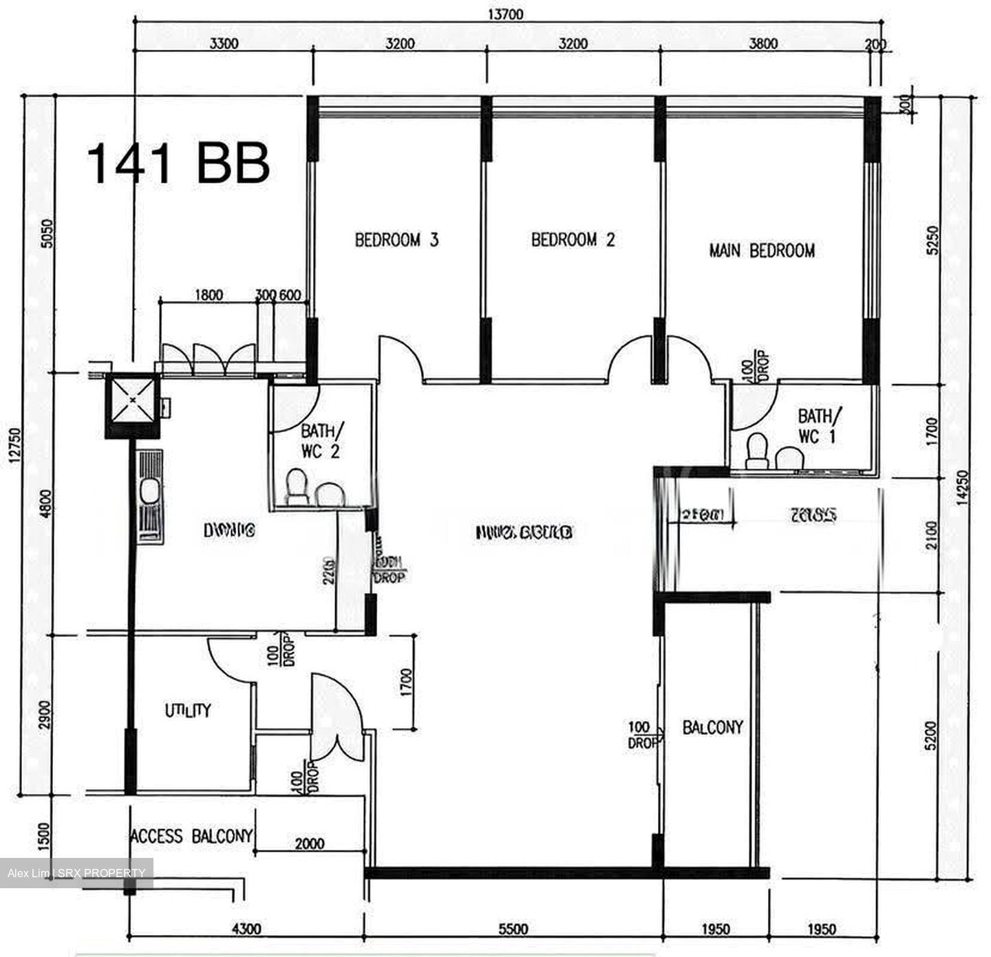 Blk 141 Bukit Batok Street 11 (Bukit Batok), HDB Executive #636811591